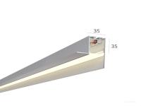 Линейный светильник S 35 edgeless-w (7/500)