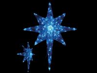 Светодиодная Полярная звезда PHS-035-220V BLUE 100 led