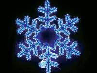 Flash Светодиодная снежинка 79х69см  LED-XM(FR)-2D-CK022-30'-B