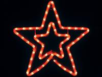 Светодиодная Звезда красная 55х54см LED-XM(FR)-2D-CK020