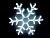 Фигура светодиодная GLed Снежинка 60х60см