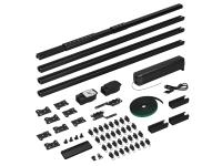 Карниз для штор с электроприводом CNK-M1-TY-RF-4M-BK