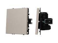 Механизм выключателя одноклавишный перекрёстный SWT-NOBE-MKX1-SFPL-CA (230V, 10A)