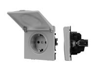 Механизм розетки влагозащищённый SCT-NOBE-MCP-SFPL-IS (230V, 16A)