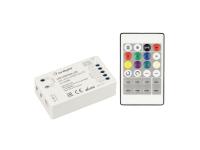 Контроллер ARL-4022-RGBW White (5-24V, 4x4A, ПДУ 24кн, RF)