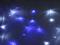 Светодиодная бахрома c динамикой 3x0.5 м (силикон)