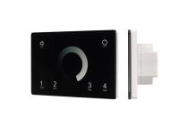 Панель Sens SMART-P79-DIM Black (230V, 4 зоны, 2.4G)