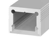 Подвесной алюминиевый профиль LS 1613 для однорядной ленты