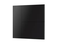 INTELLIGENT ARLIGHT Накладка панели KNX-23-3G-SUF Black (Backlight)