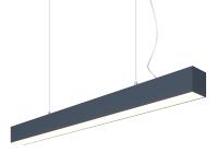 Светодиодный светильник LH line 75|76 INTERIOR (1000х74х77мм 60Вт подвесной) синий