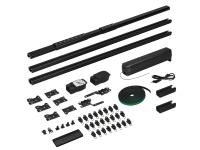 Карниз для штор с электроприводом CNK-M1-TY-RF-3M-BK