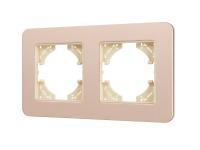 Рамка алюминиевая FRM-AKIRY-SFAL-2-GD