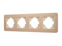 Рамка алюминиевая FRM-AKIRY-AL-4-GD