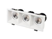 Светильник MS-FLOW-BUILT-S230x85-3x6W (15 deg)