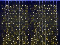 Светодиодный занавес Rich LED, герметичный колпачок, 2х6 м