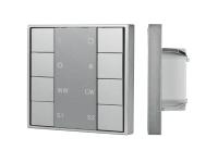 INTELLIGENT ARLIGHT Кнопочная панель DALI-201-23-1G-2SC-MIX-DT8-IN Silver (BUS, Frame)