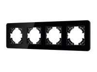 Рамка стеклянная FRM-OMALI-GS-4-BK