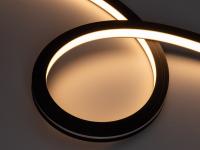 Светодиодная лента герметичная NOVA-TOP-BLACK-A120-16x15mm 24V (10 W/m, IP67, 2835, 5m, wire x2)