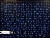 Световой занавес облегченный Rich LED, герметичный колпачок  (статичная) 220В IP65