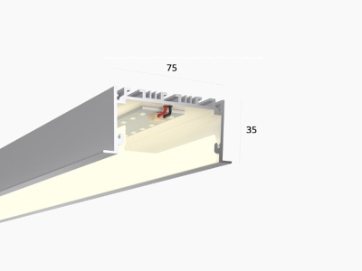 Купить Линейный светильник 75/35 IN S 4K (14/625)  светильники светодиодные в Москве