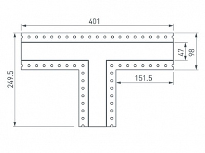 Купить Тройник SL-LINIA45-FANTOM в Москве