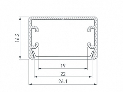 Купить Профиль PLS-LOCK-H16-SMT-2000 ANOD в Москве