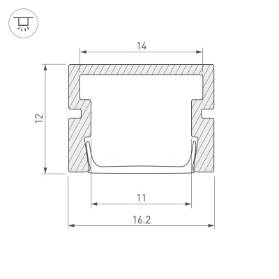 Купить универсальный алюминиевый профиль в Москве