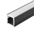 Накладной алюминиевый профиль купить в Москве
