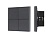 INTELLIGENT ARLIGHT Кнопочная панель KNX-304-23-IN Black (BUS, Frame)