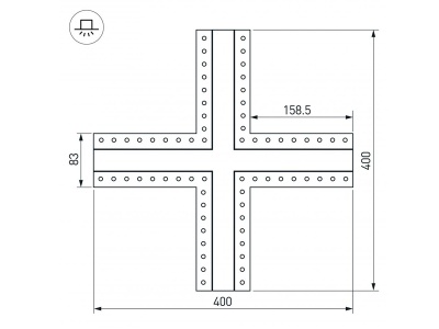 Купить Крестовина SL-LINIA32-FANTOM в Москве