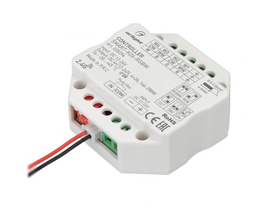 Купить Контроллер SMART-K26-RGBW (12-24V, 4x3A, 2.4G) в Москве