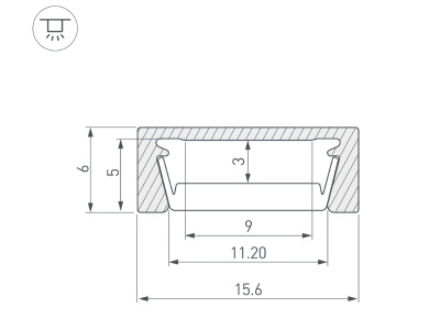 Купить универсальный алюминиевый профиль в Москве