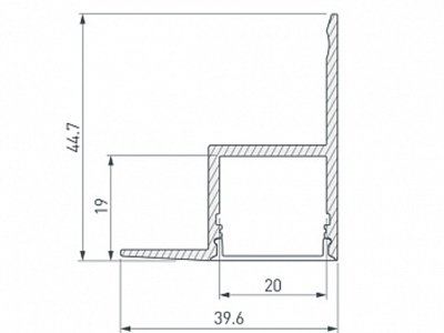 Купить Профиль ARH-CEIL-2000 ANOD в Москве