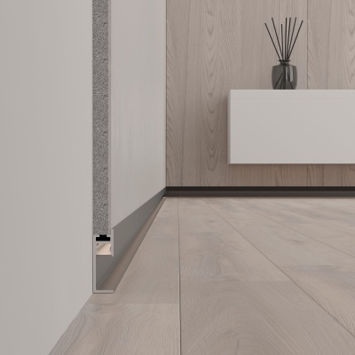 Купить Профиль PLINTUS-H35-F-2000 BLACK в Москве