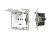 Механизм розетки влагозащищённый SCT-MCP-PL-WH (250V, 16A)