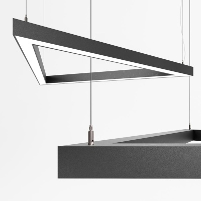 Купить Светодиодный светильник DELTA 50|50 (1000х50х50мм 96Вт подвесной) в Москве