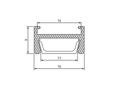 Купить универсальный алюминиевый профиль в Москве
