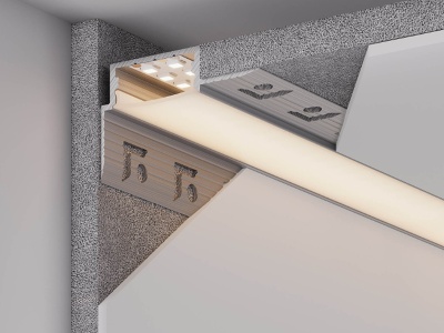 Купить Профиль FANTOM-W20-H10-EDGE-2000 ANOD в Москве