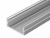 Накладной алюминиевый профиль купить в Москве