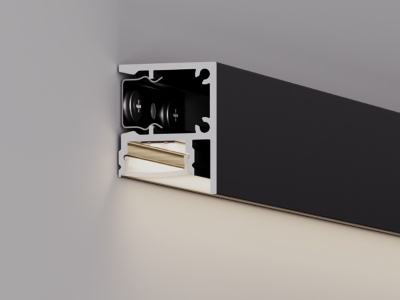 Накладной алюминиевый профиль купить в Москве