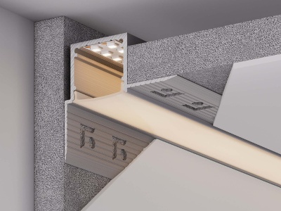 Купить Профиль FANTOM-W20-H20-EDGE-2000 ANOD в Москве