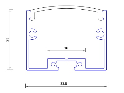 Купить подвесной алюминиевый профиль в Москве