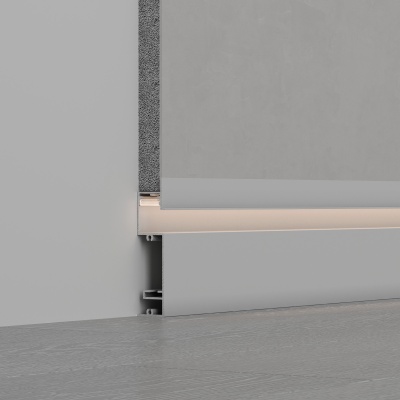 Купить Профиль PLINTUS-H73-F-2000 WHITE в Москве