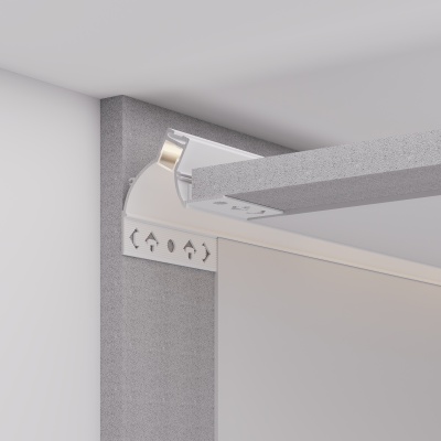 Купить Профиль ARH-CEIL-BEVEL-EDGE-2000 WHITE в Москве