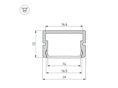 Купить универсальный алюминиевый профиль в Москве
