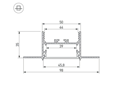 Купить Угол SL-LINIA45-FANTOM-135 в Москве