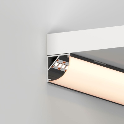 Накладной алюминиевый профиль купить в Москве