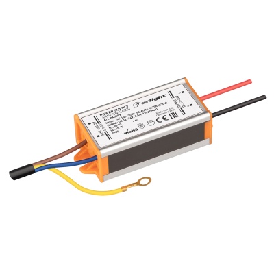 Блок питания ARPJ-SN-24500 (12W, 12-24V, 500mA) для светодиодов купить в Москве