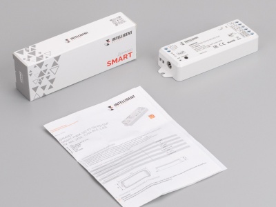 Купить INTELLIGENT ARLIGHT Диммер SMART-PWM-102-72-SH-PD-SUF (12-36V, 2x5A, TUYA BLE, 2.4G) в Москве
