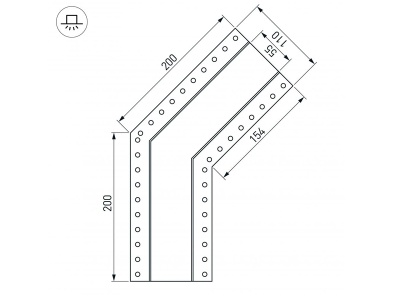 Купить Угол SL-LINIA55-FANTOM-135 в Москве